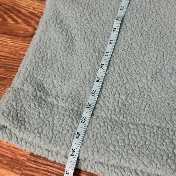 🆕 GAP Mockneck Pullover Sherpa Sweatshirt Size Large - Picture 12 of 13